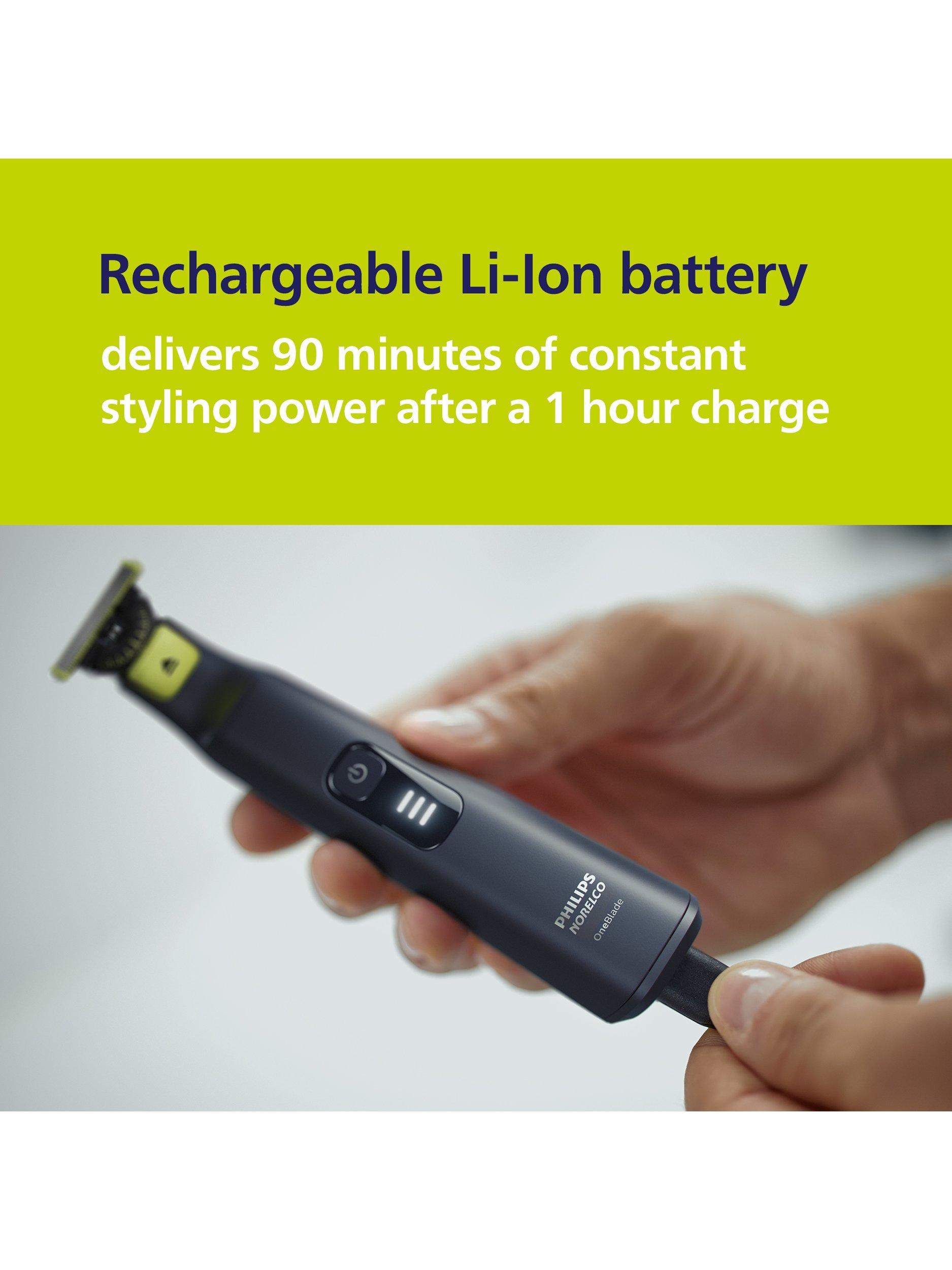 Product image 8 of 8, which shows Philips QP6542/15 OneBlade Pro 360 Beard Trimmers, Green