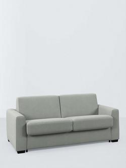 John Lewis Slumber Large 3 Seater Sofa Bed, Dark Leg, Mint