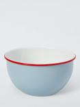 John Lewis Christmas Enamel Mixing Bowl, 4.7L, White/Multi