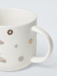 John Lewis Reindeer Stoneware Mug, 350ml