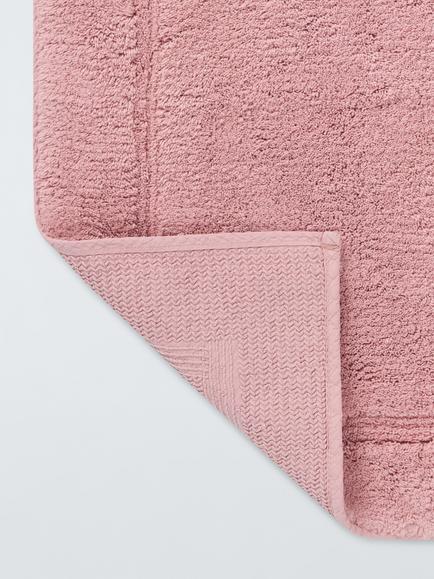 John Lewis Micro-Fresh Deep Pile Bath Mat - view 2, Deep Plaster