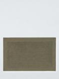 John Lewis Soft and Silky Bath Mat, Dark Khaki