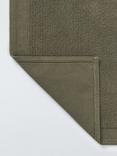 John Lewis Soft and Silky Bath Mat, Dark Khaki