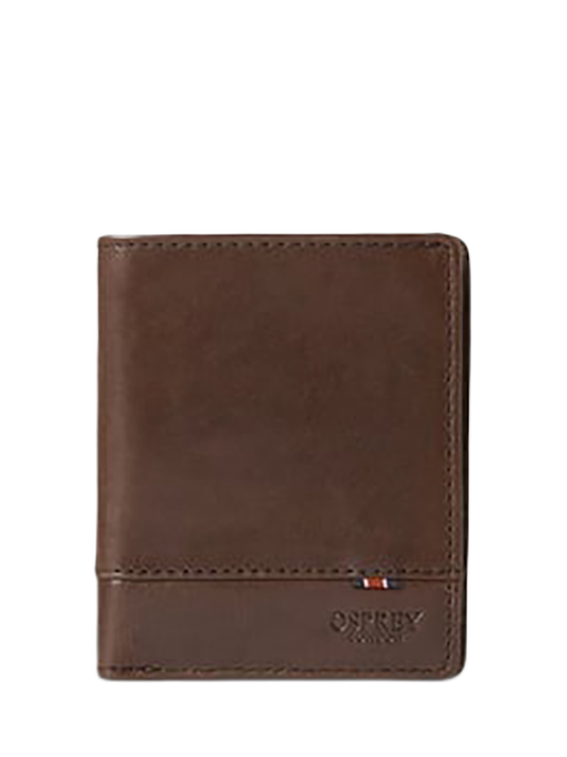 Product image 1 of 5, which shows OSPREY LONDON The London Billfold Card Holder, Small, Chestnut
