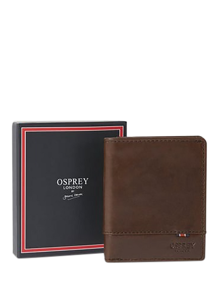 OSPREY LONDON The London Billfold Card Holder, Small - view 2, Chestnut