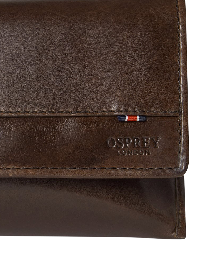 Product image 5 of 5, which shows OSPREY LONDON The London Leather Glasses Case, Chestnut