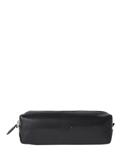 OSPREY LONDON The London Leather Pencil Case, Black