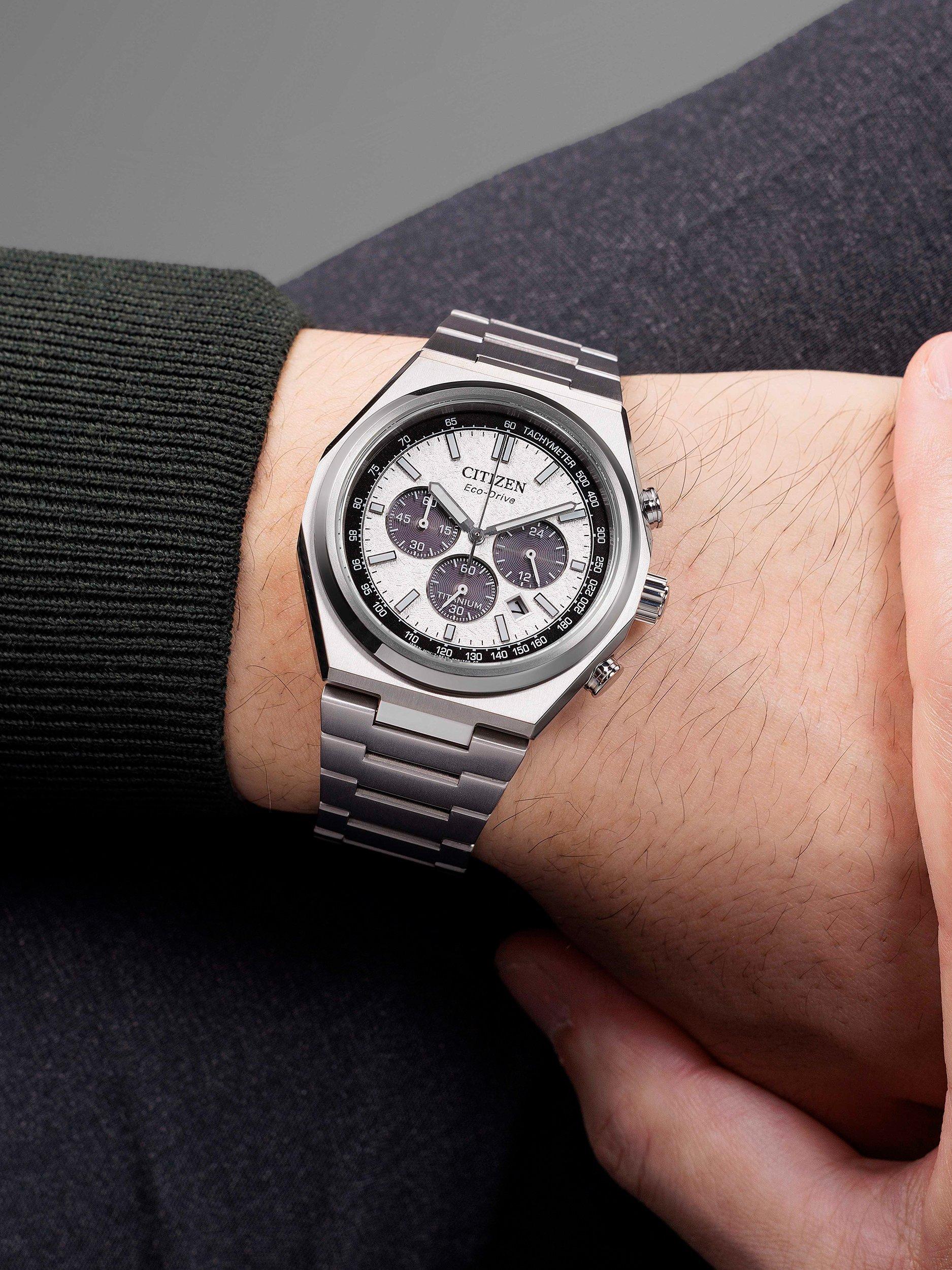 Product image 7 of 11, which shows Citizen Zenshin Super Titanium™ Men's Bracelet Strap Watch