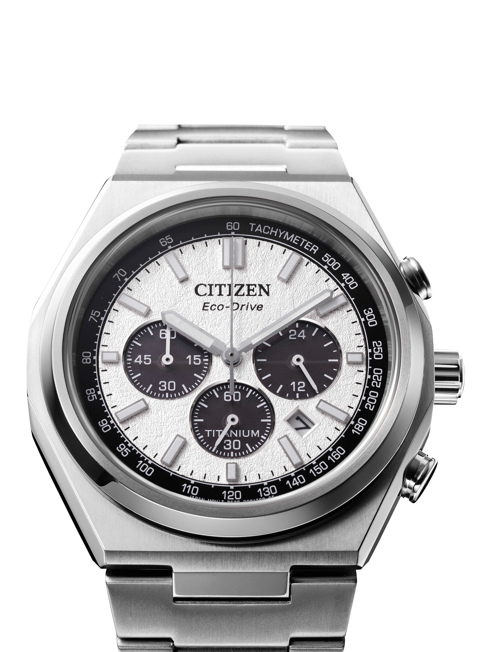 Product image 8 of 11, which shows Citizen Zenshin Super Titanium™ Men's Bracelet Strap Watch
