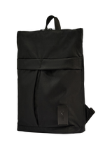 Carl Friedrik City-Hopper Fold Top Nylon Backpack, 23L, Black
