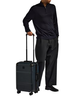 Antler Heritage Stripe 4-Wheel 55cm Cabin Case - view 2, Basalt