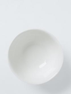 John Lewis Flora Bow Fine China Cereal Bowl, 15cm, Blue - view 2, Blue