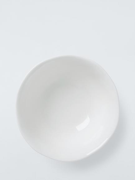 John Lewis Flora Bow Fine China Cereal Bowl, 15cm, Pink - view 2, Pink
