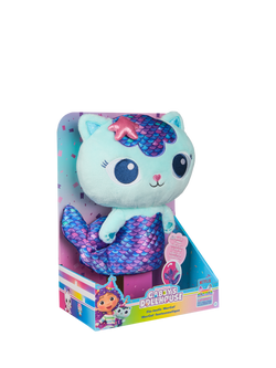 Gabby's Dollhouse Fin-Tastic MerCat Plush Toy, Multi