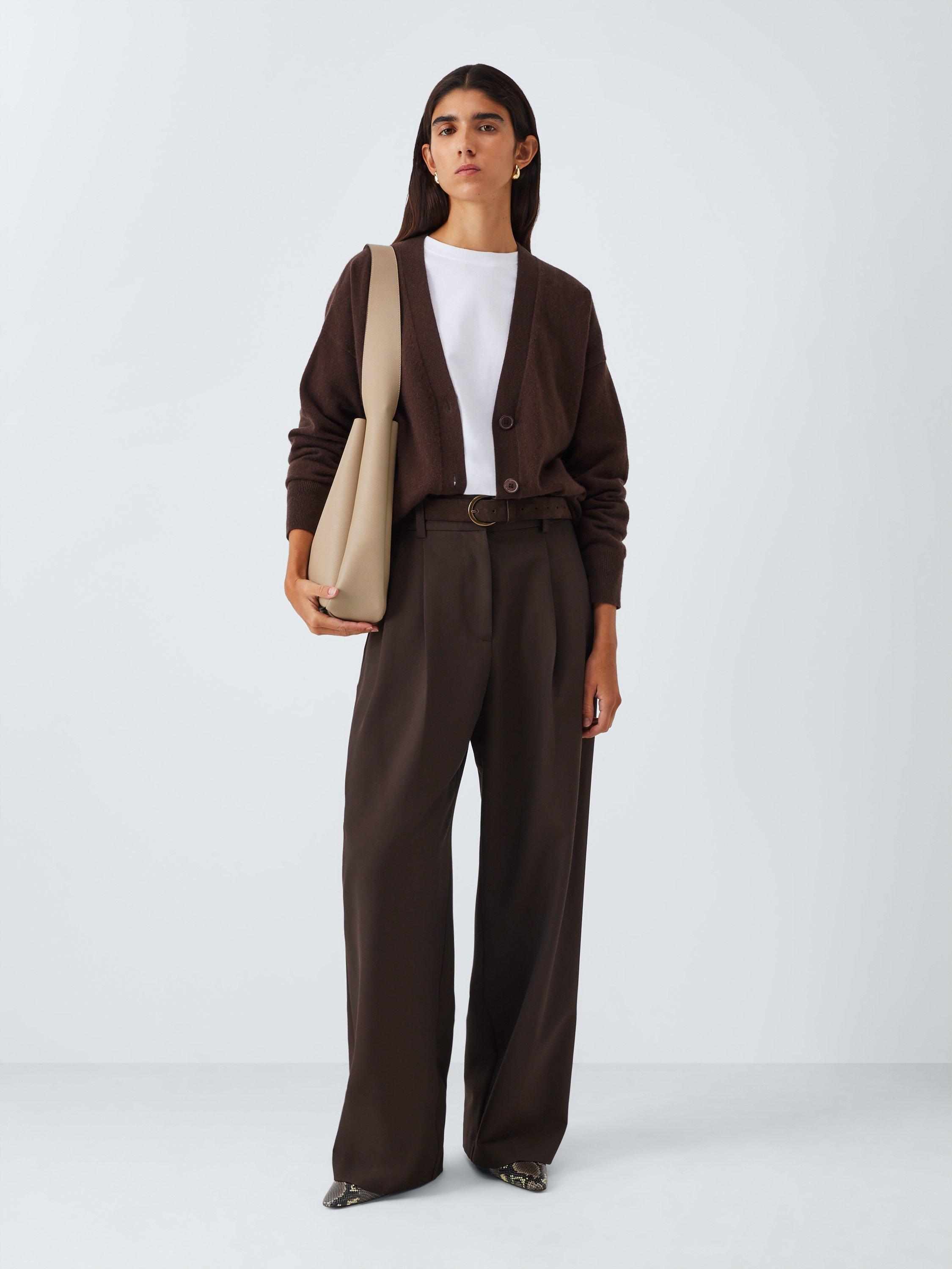 Product image 4 of 7, which shows John Lewis North South Hobo Bag, Mushroom