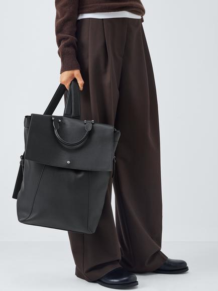 John Lewis Elevated Backpack - view 2, Black