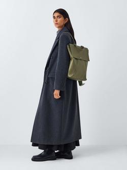 John Lewis Elevated Backpack - view 2, Khaki