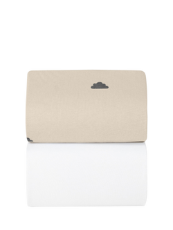 Snüz Cot/Cotbed Bed Fitted Sheet, Sand Cloud