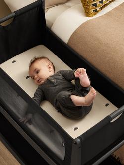 Snüz Crib Fitted Sheet - view 2, Sand Cloud