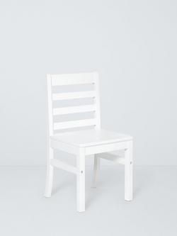 John Lewis Aran Toddler Chair, White, White