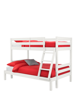 Julian Bowen Merlin Triple Sleeper Bunk Bed, Surf White
