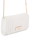 Carvela Sardinia Weave Clutch Bag