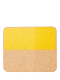 LIGA Beach Organic Cork Placemat, Set of 4, Yellow Cork