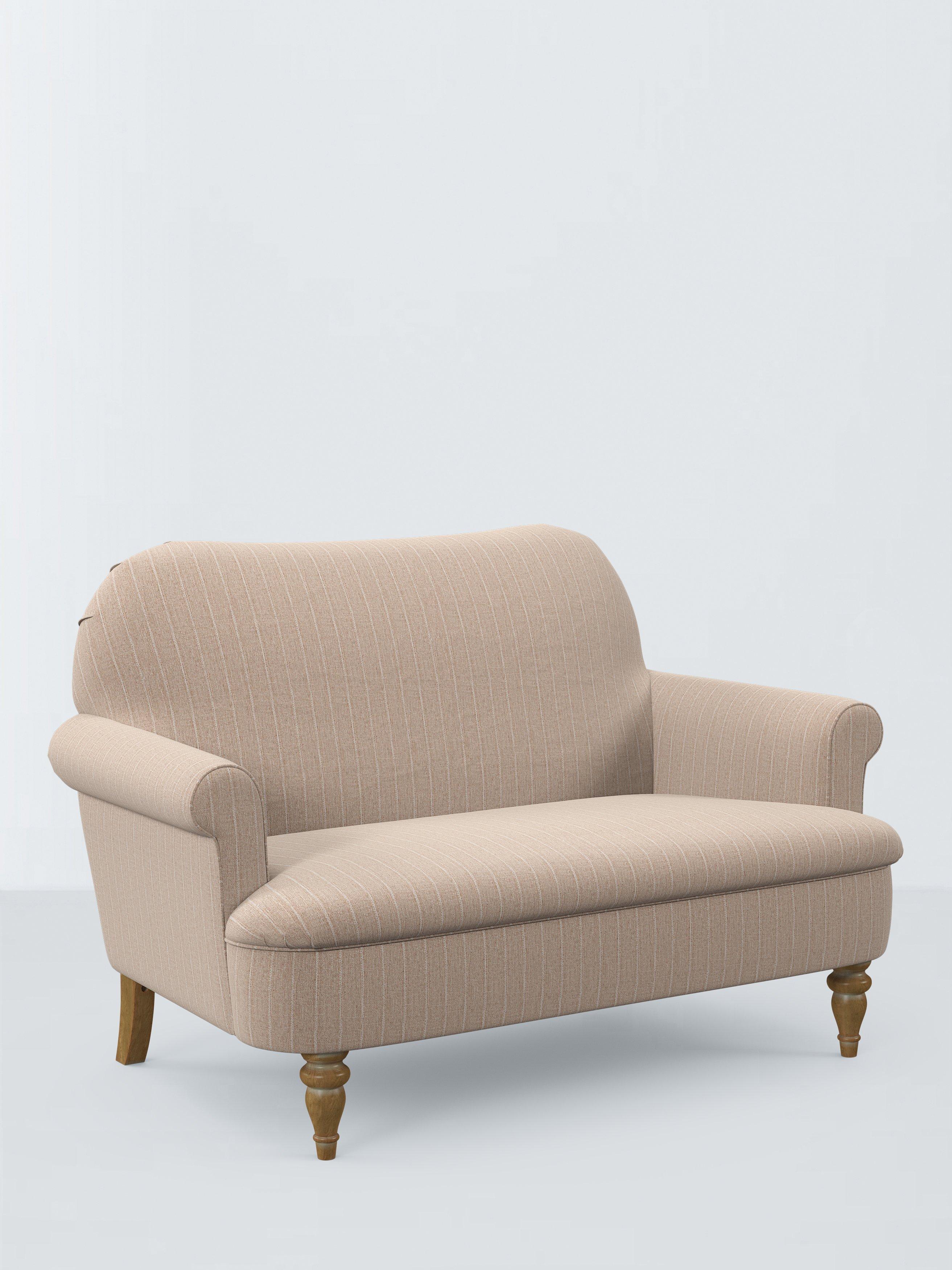 Marlborough Range, John Lewis Marlborough Small 2 Seater Sofa, Natural Stripe