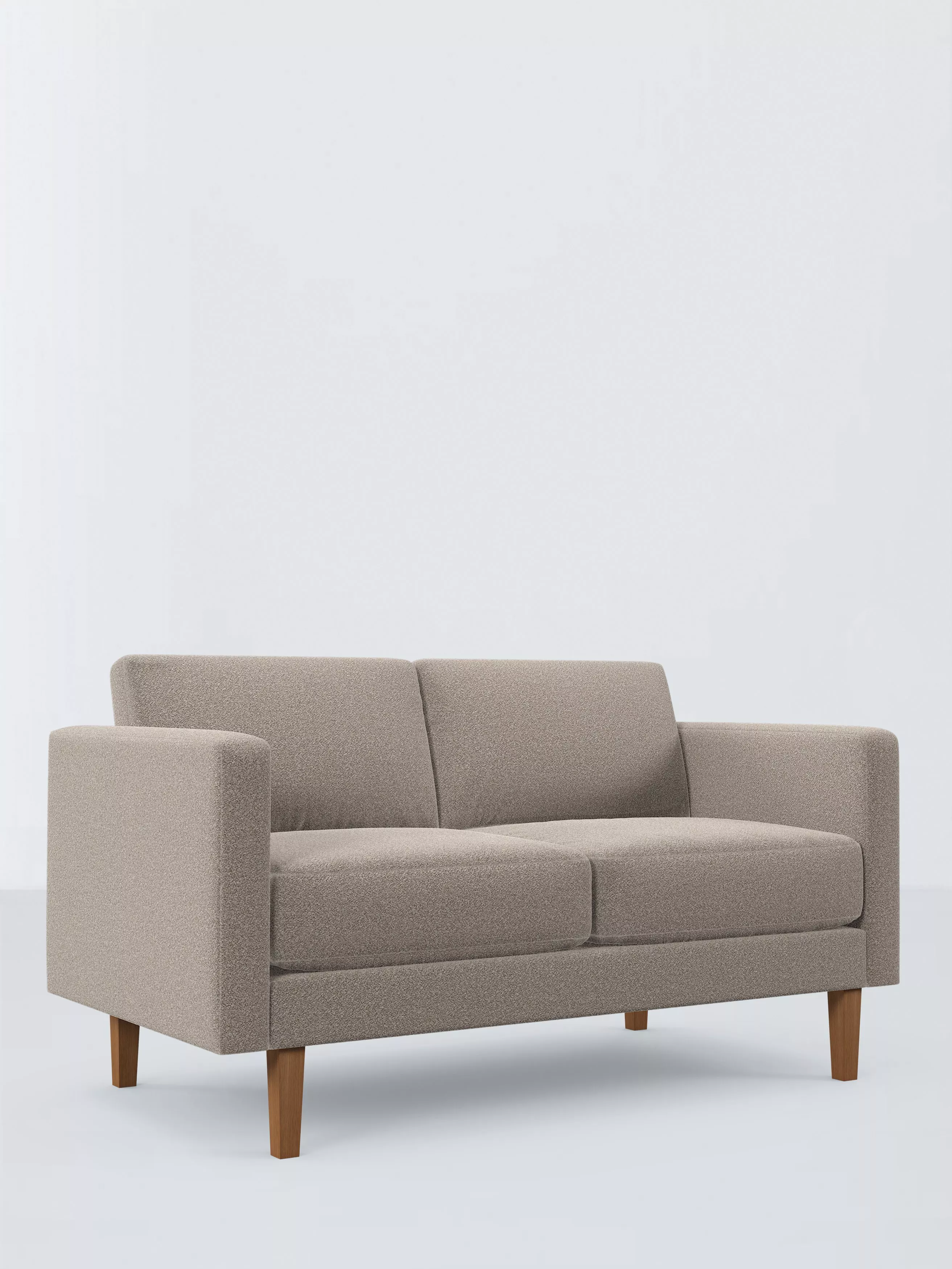 John Lewis ANYDAY Eavis Medium 2 Seater Sofa, Light Leg