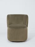 John Lewis Harp Armchair, Green Boucle