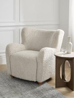 John Lewis Nook Armchair, Natural Texture - view 2, Natural Texture