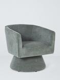 John Lewis Truffle Armchair, Green Chenille