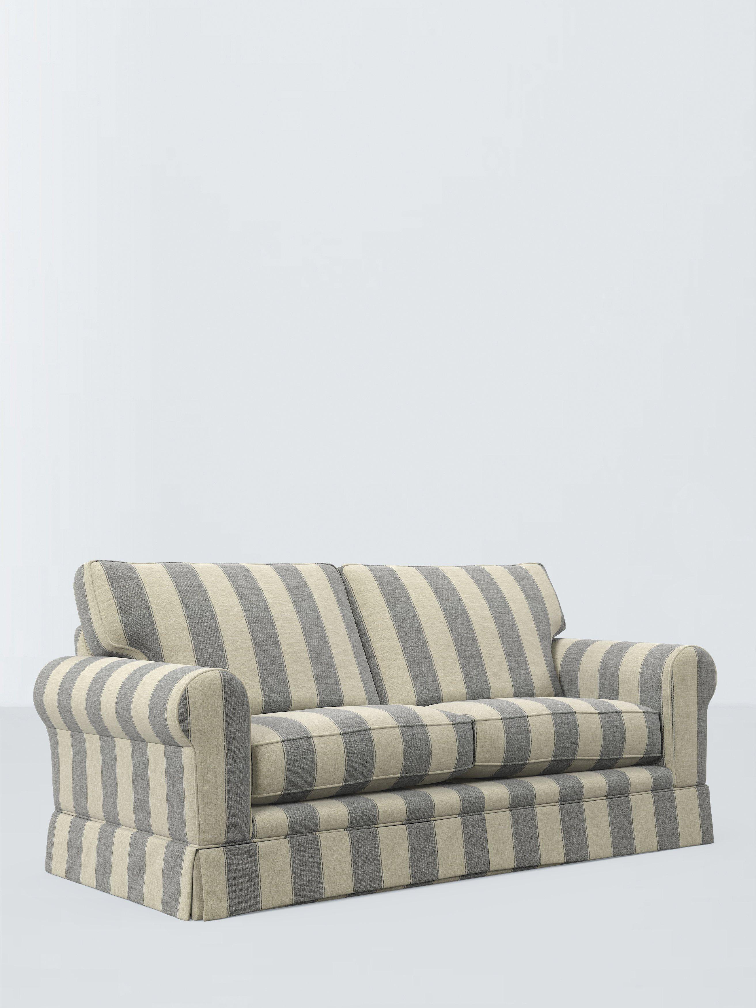 Padstow II Range, John Lewis Padstow II Large 3 Seater Sofa, Senne Wide Stripe