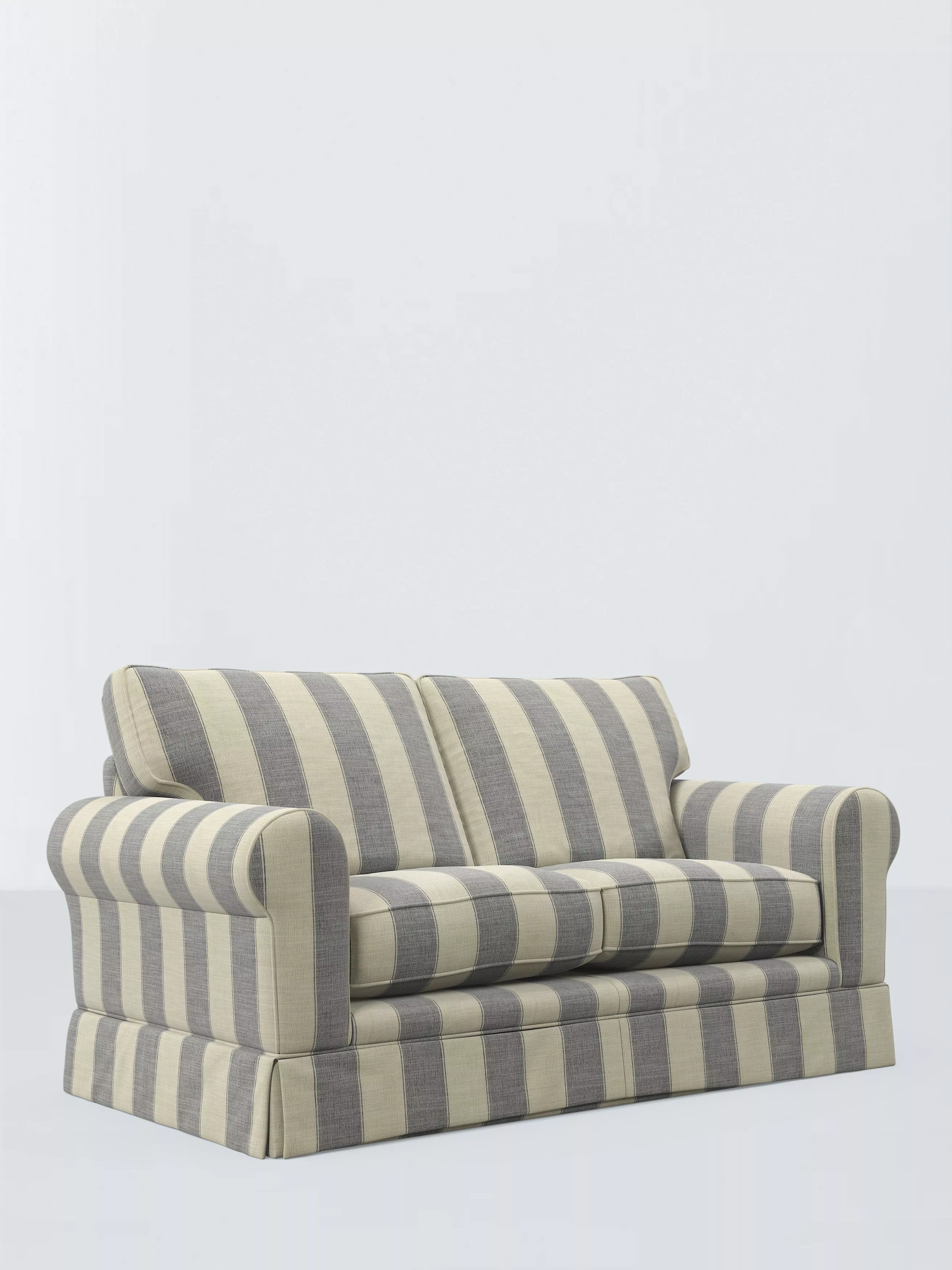 John Lewis Padstow II Medium 2 Seater Sofa, Senne Wide Stripe