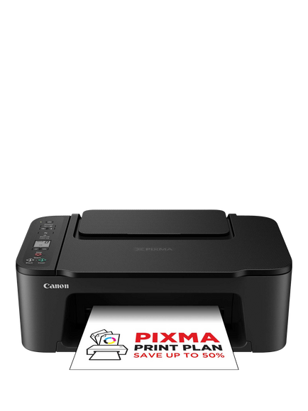 Canon PIXMA TS3750i All-in-One Wireless Wi-Fi Printer, Black, Black