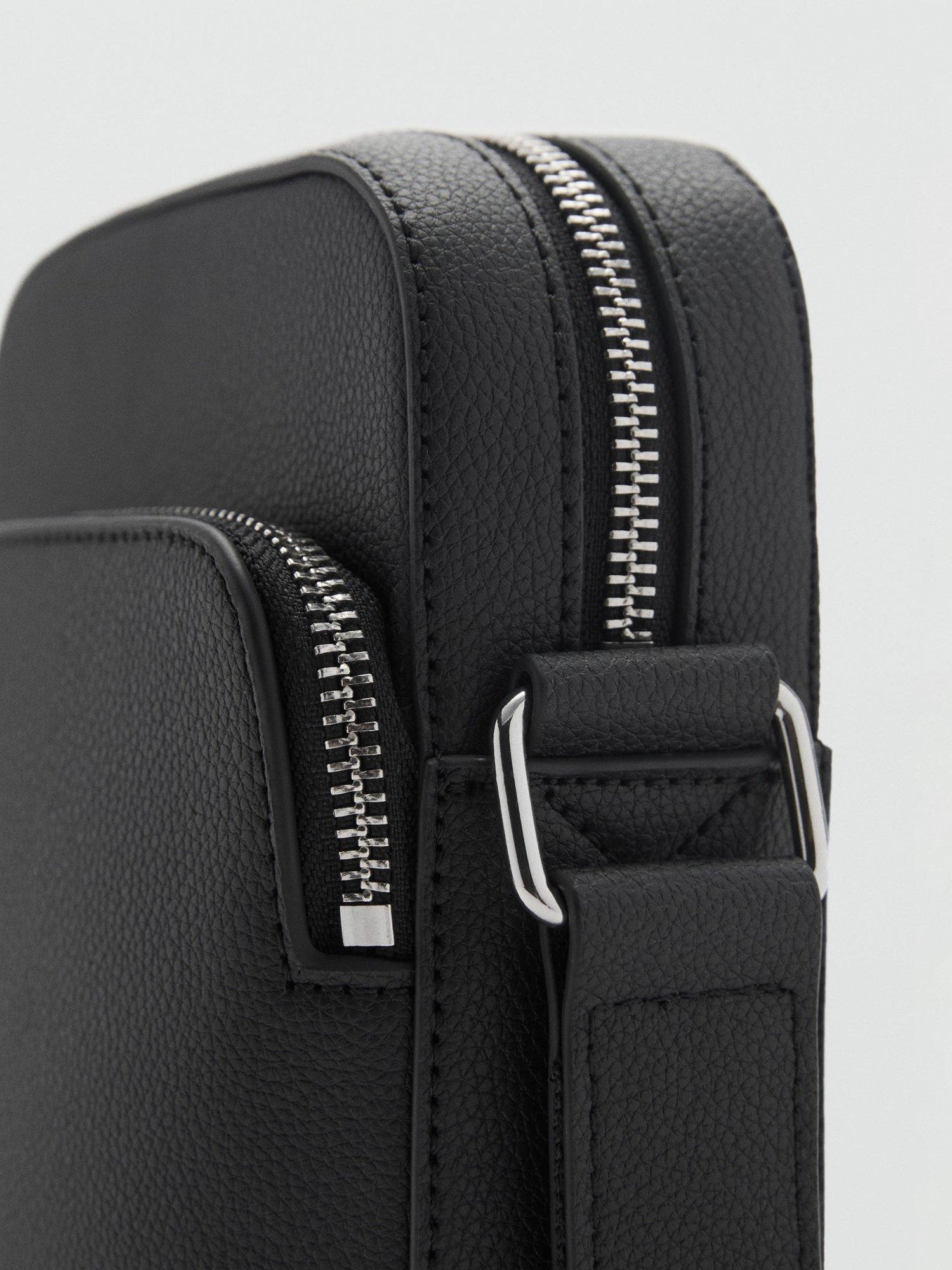 Product image 3 of 5, which shows Mango Park Shoulder Bag, Black