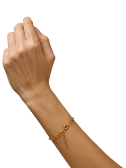 ENAMEL Copenhagen Medium Charm Bracelet, Gold - view 2, Yellow Gold