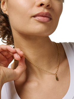 ENAMEL Copenhagen Endless Infinity Charm, Gold - view 2, Yellow Gold