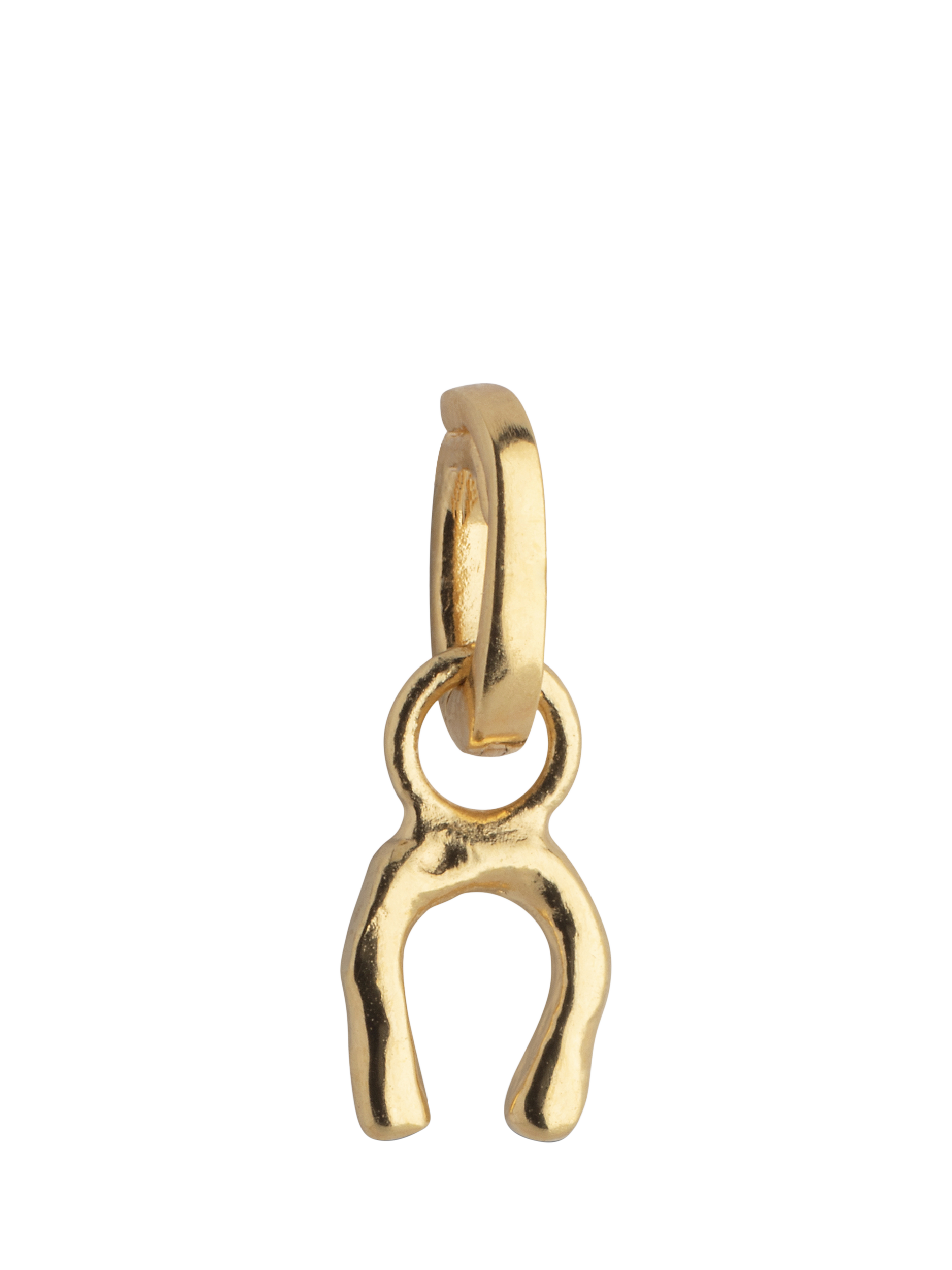 Product image 1 of 4, which shows ENAMEL Copenhagen Lucky Horseshoe Charm, Gold