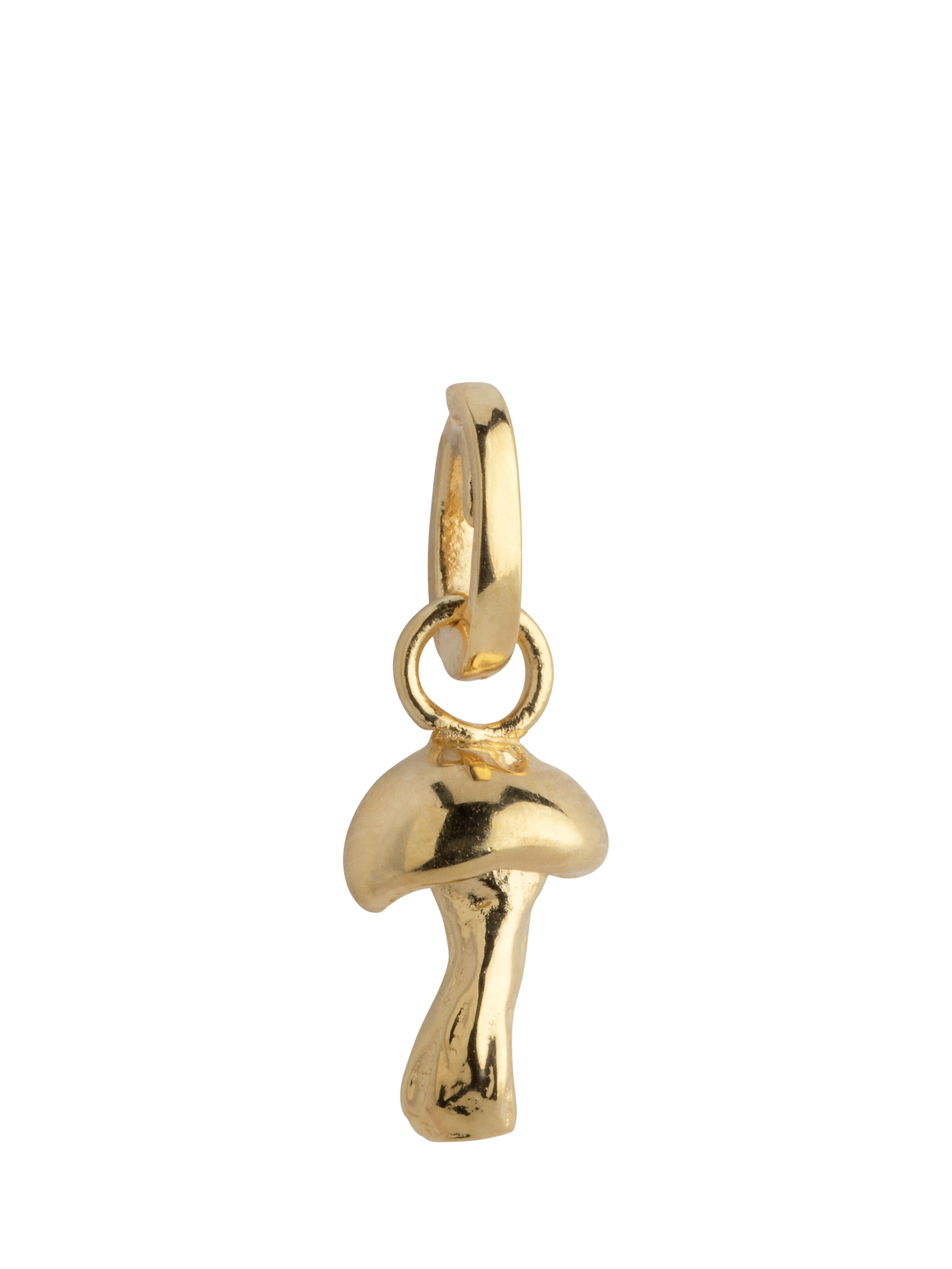 Product image 1 of 4, which shows ENAMEL Copenhagen Adventurous Mushroom Charm, Gold