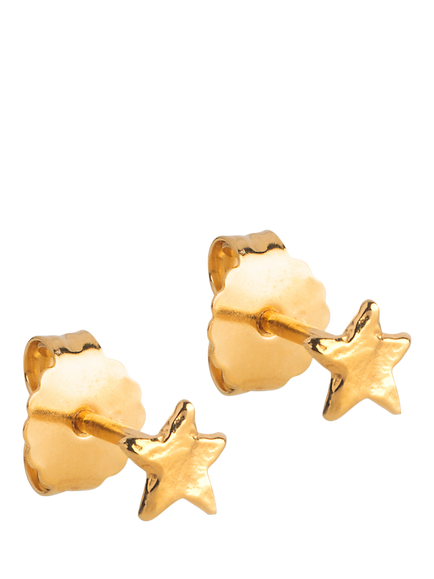 ENAMEL Copenhagen Star Energy Stud Earrings, Gold