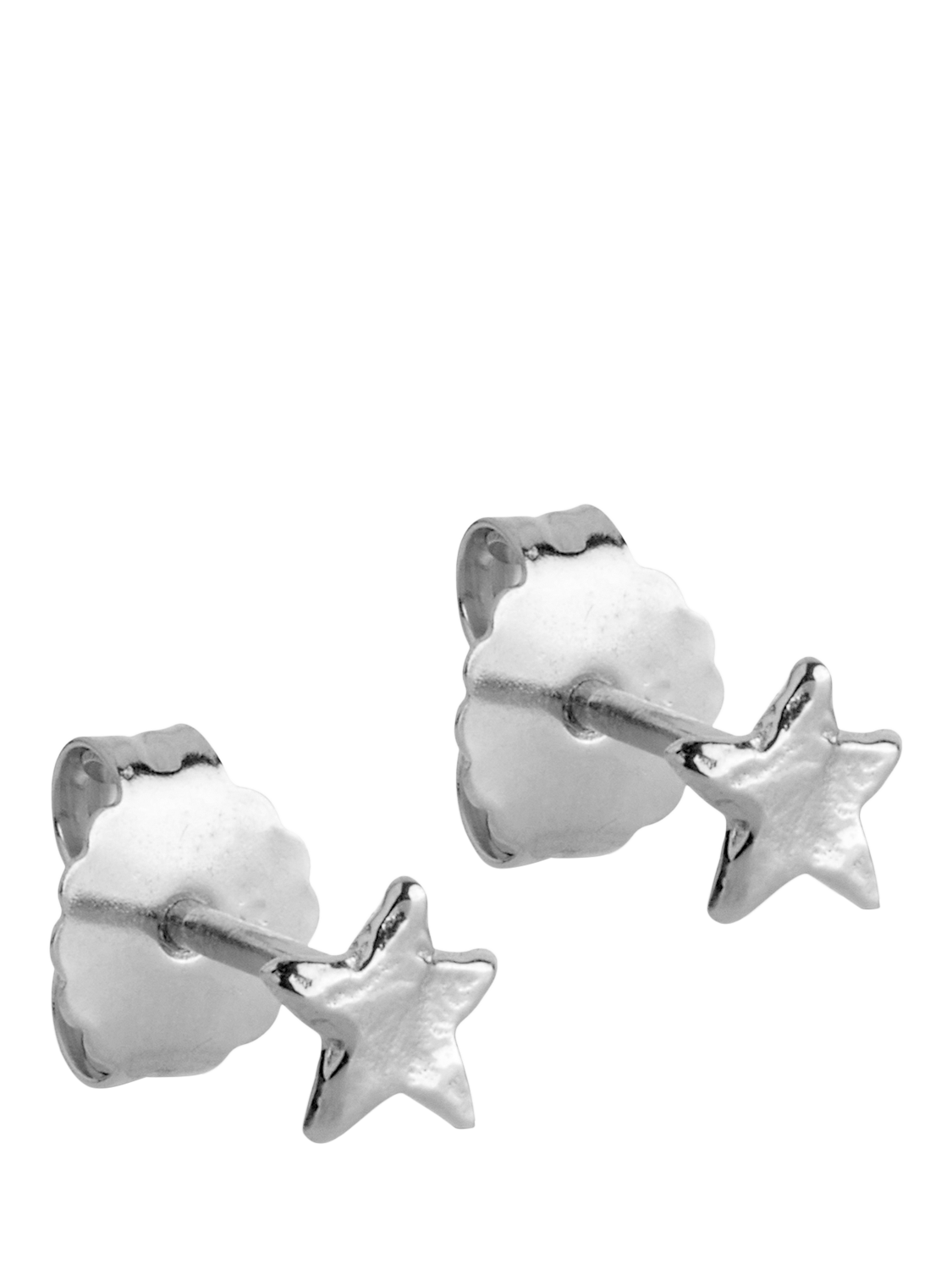 Product image 1 of 3, which shows ENAMEL Copenhagen Star Energy Stud Earrings, Silver