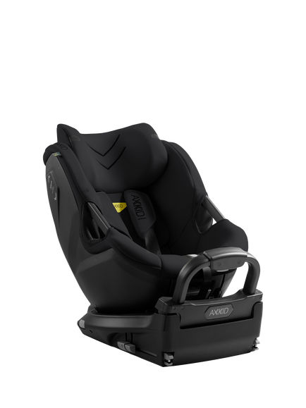 Axkid Spinkid 2 Car Seat, Coastal Storm Black - view 2, Coastal Storm Black