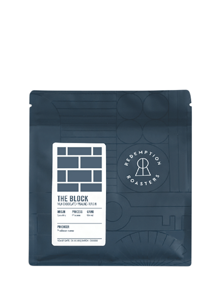 beanz Redemption Roasters The Block Whole Bean Coffee, 250g, Black