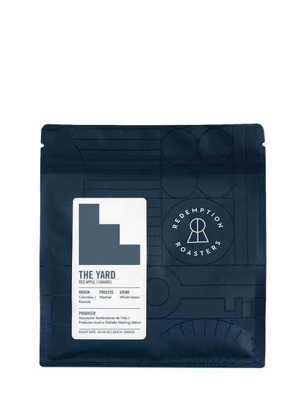 beanz Redemption Roasters The Yard Whole Bean Coffee, 250g, Black