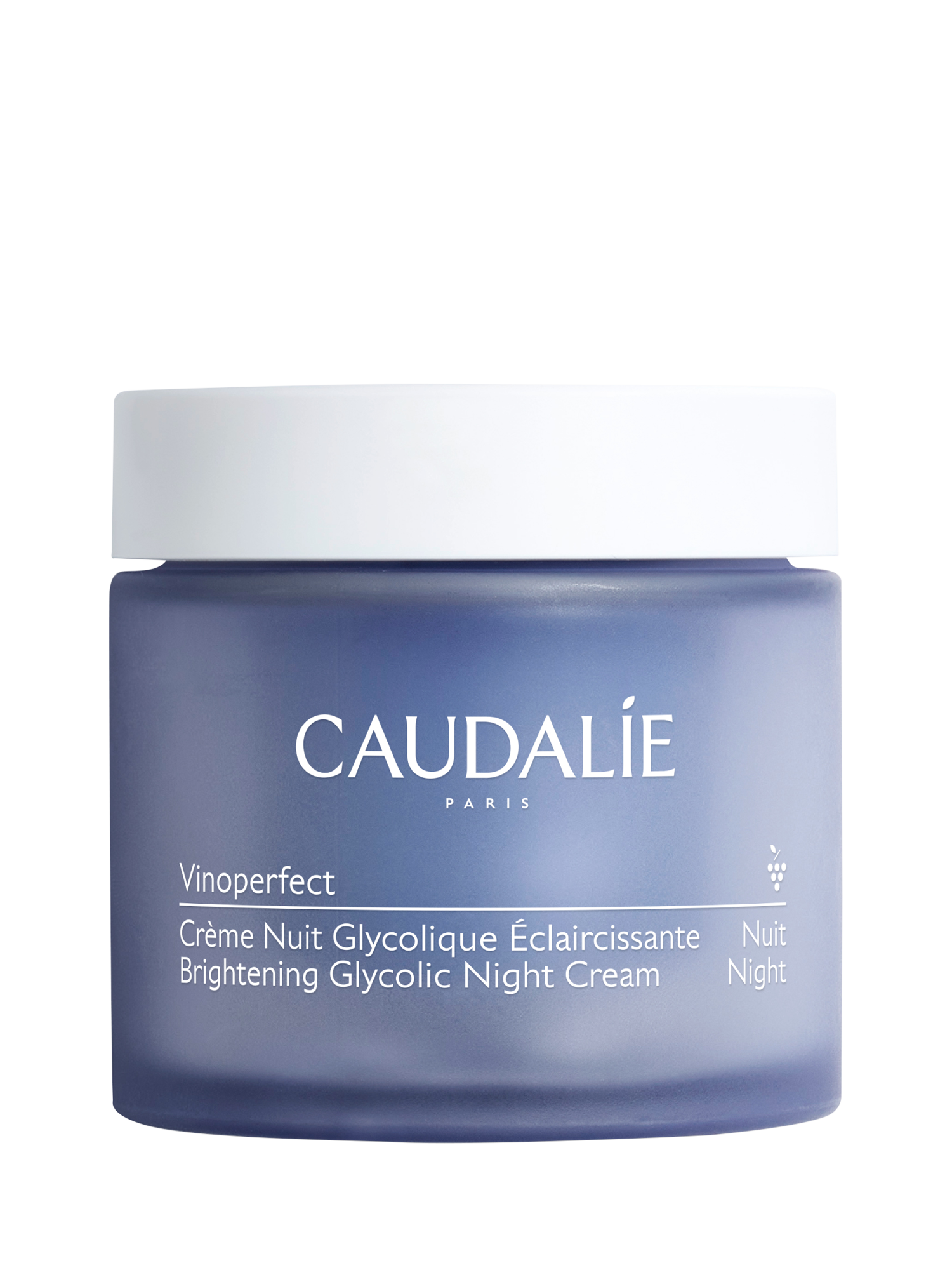 Product image 1 of 7, which shows Caudalie Vinoperfect Dark Spot Correcting Glycolic Night Cream, 50ml