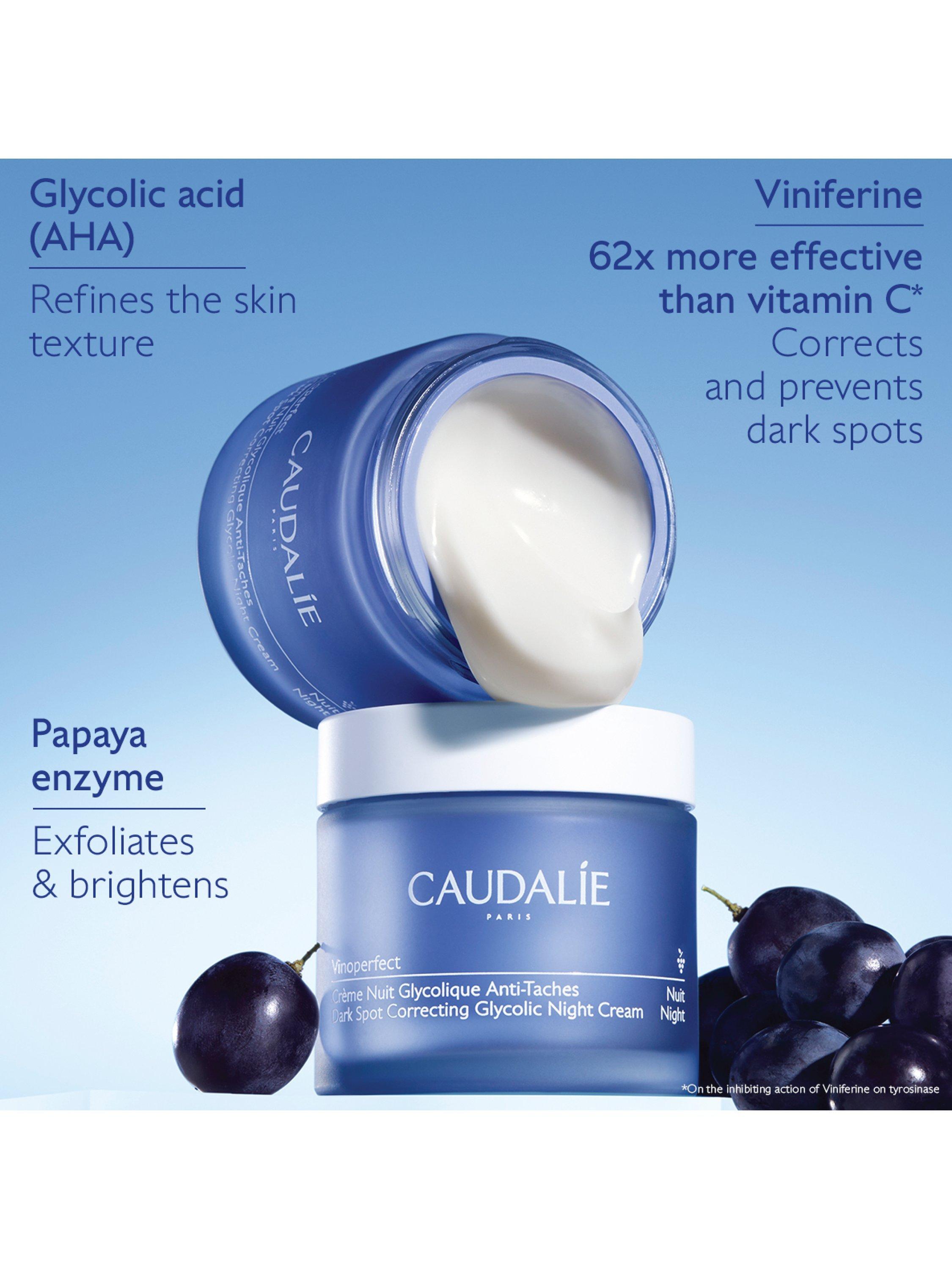 Product image 2 of 7, which shows Caudalie Vinoperfect Dark Spot Correcting Glycolic Night Cream, 50ml