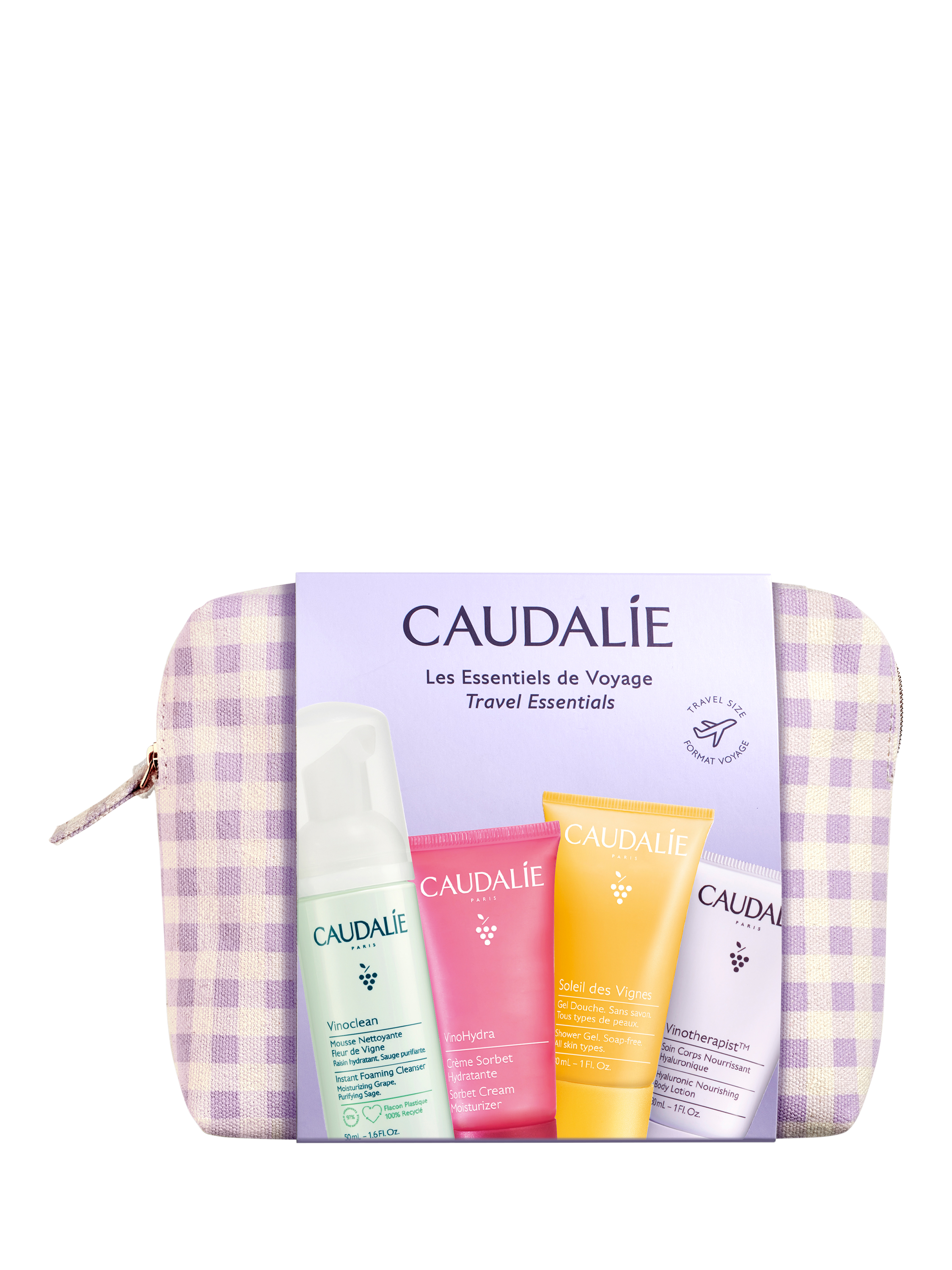 Product image 3 of 5, which shows Caudalie Limited Edition Summer Travel Edit Skincare Gift Set