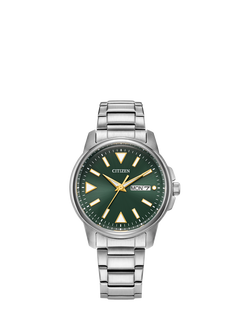 Citizen BM8180-71W Eco-Drive Sport Men's Bracelet Watch, Green
