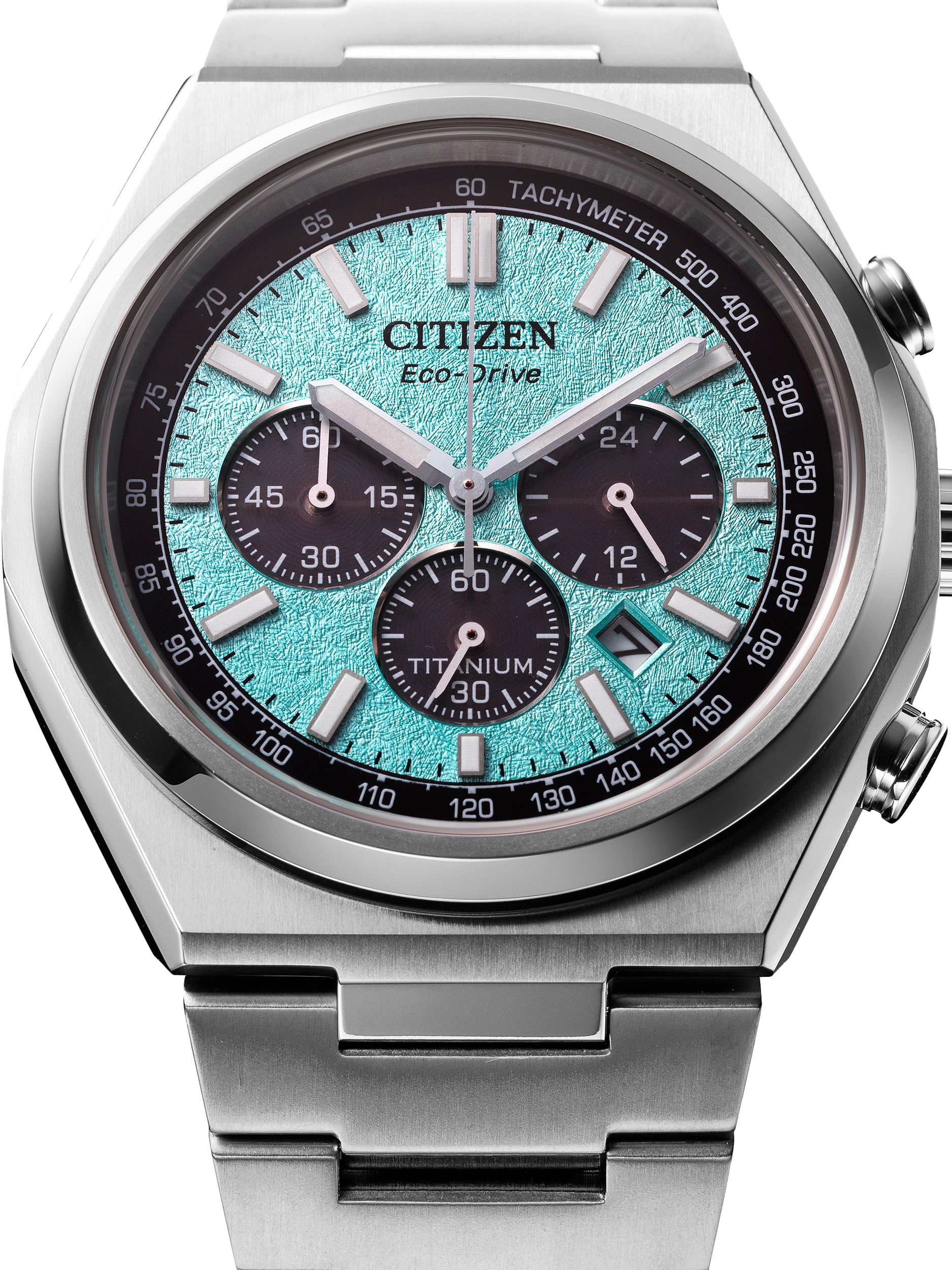 Product image 4 of 7, which shows Citizen CA4610-85M Zenshin Super Titanium™ Men's Bracelet Strap Watch